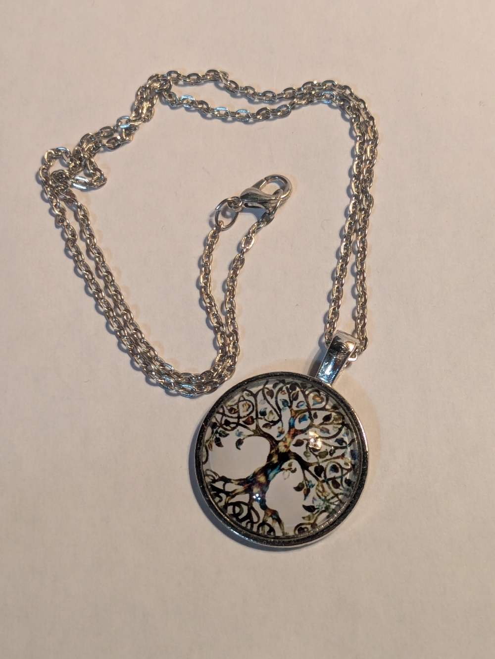 Tree Of Life Resin Necklace
